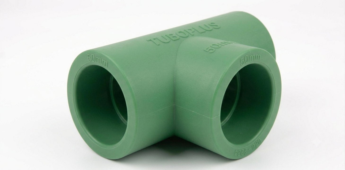 TEE DE 50 MM TUBO PLUS
